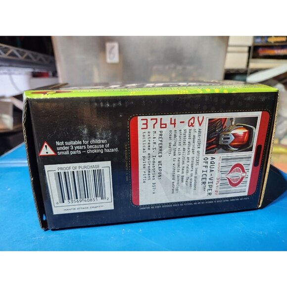 G.I. Joe Rise Of The Cobra MANTIS ATTACK CRAFT with Aqua-Viper Officer 2009 NIB - Picture 2 of 3